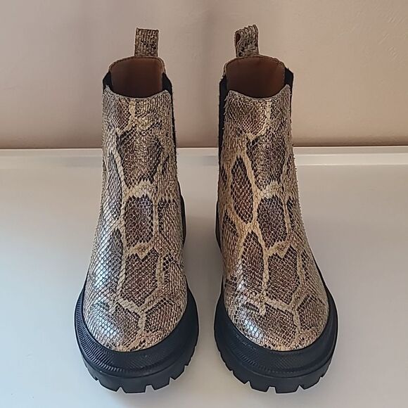 Lucky BrandLucky Brand Womens Emali Nubuck Pull On Ankle Boots Size 7M - Picture 2 of 15